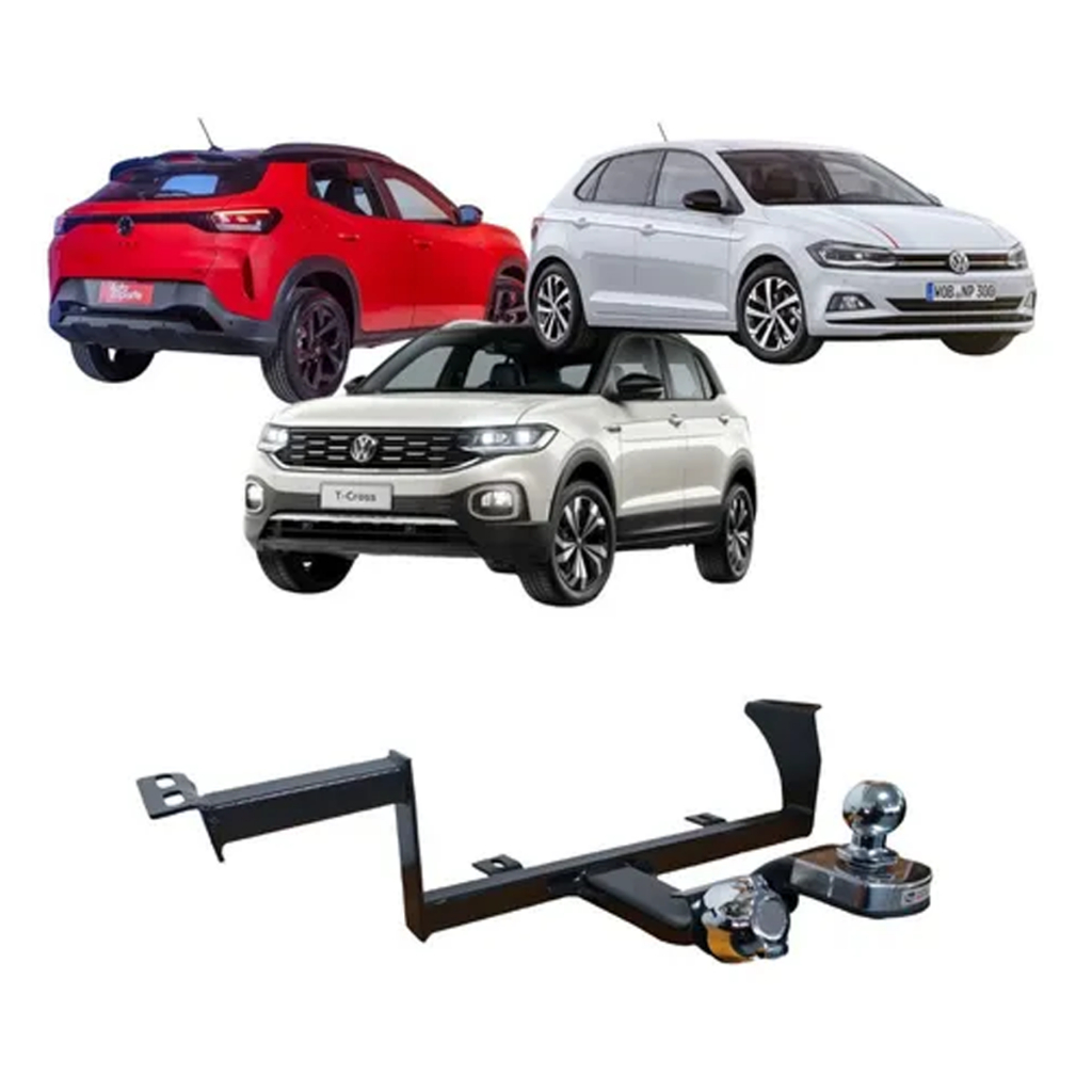 Engate Reboque Tera T-Cross Polo 2018 A 2026 500 Kg Reforçado REVW5058