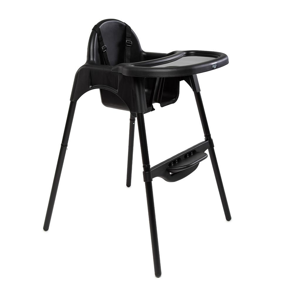Cadeira de Alimentação 2 em 1 Infantil Cook Preto- Cosco Kids