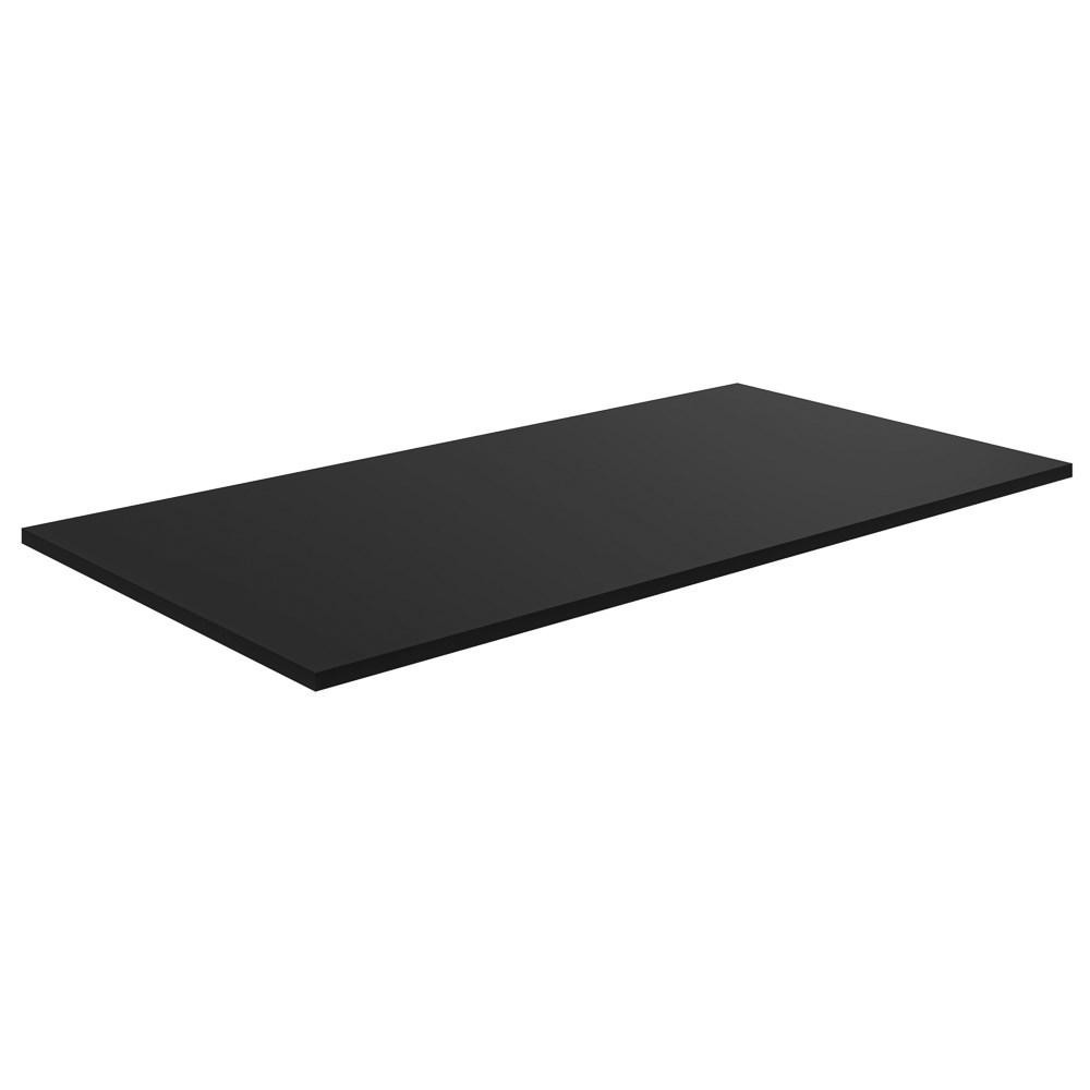 Tampo Para Balcão de Cozinha 100cm MDP Preto - AJL Móveis