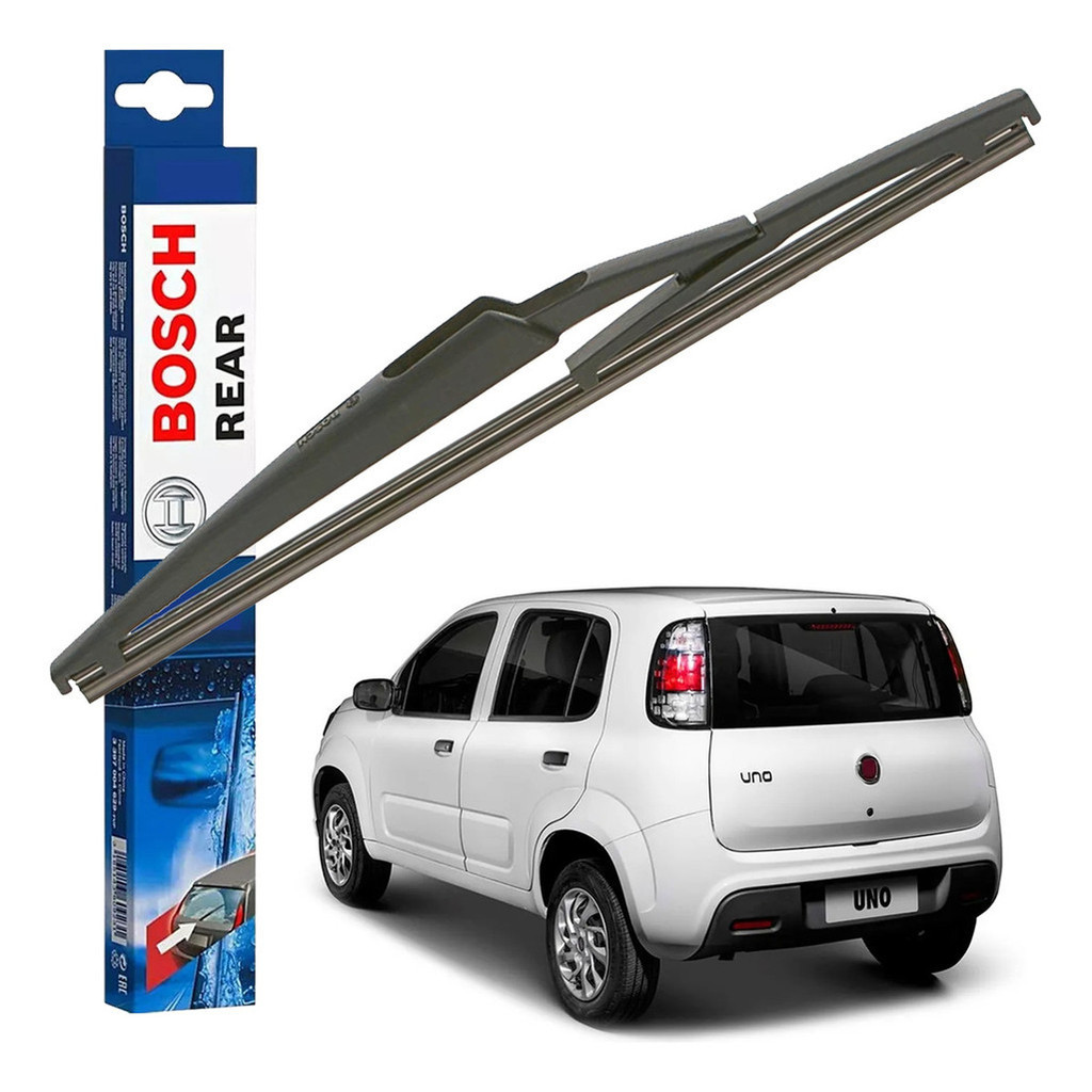 Palheta Traseira Limpador Vidro Vigia REAR Original Bosch Fiat Uno 2015 A 2018