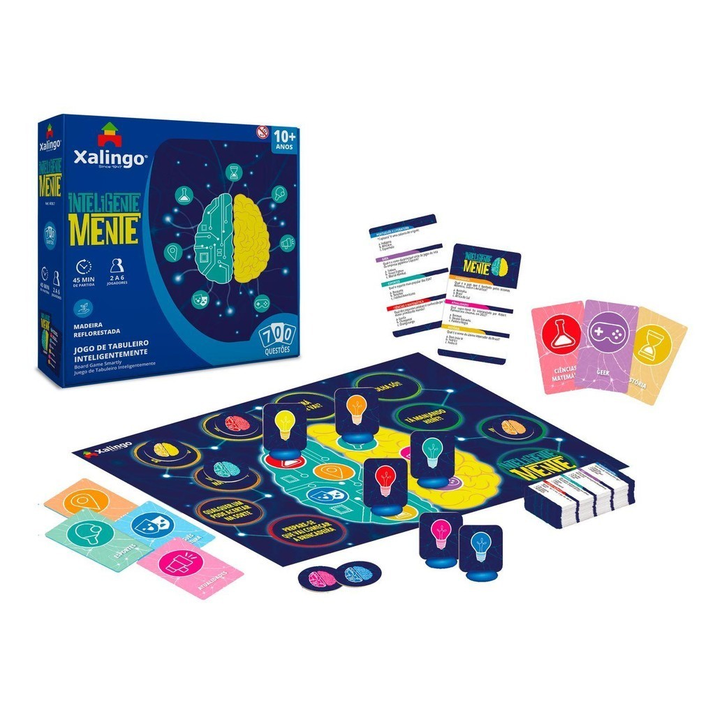 Jogo De Tabuleiro Inteligentemente - Xalingo