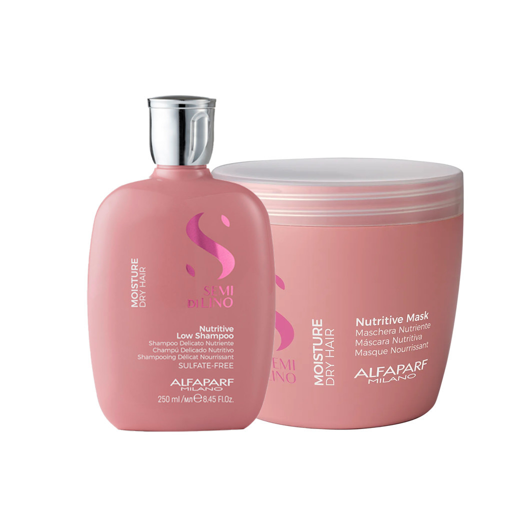 Kit Moisture Shampoo 250ml e Máscara 500ml - Alfaparf