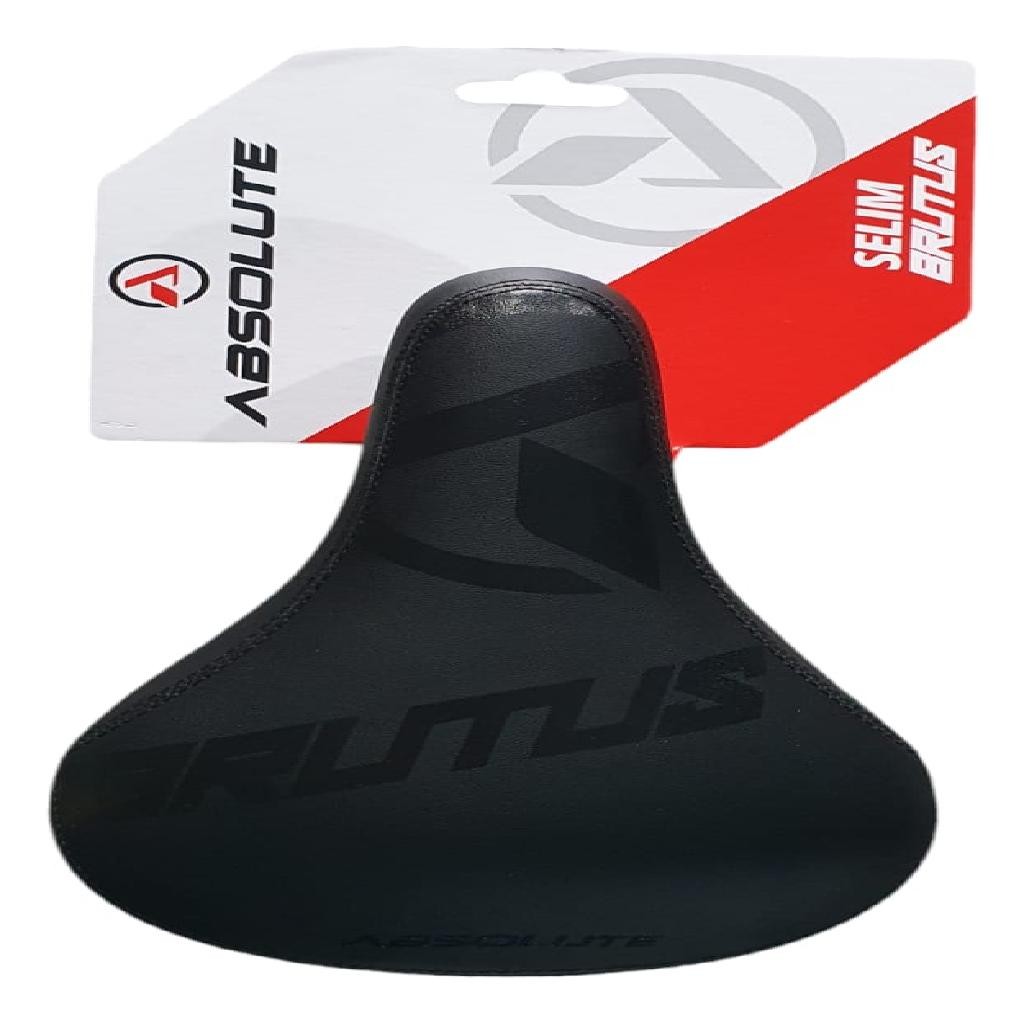 Selim Absolute Brutus 218x147mm Bike Grau Freeride Comprimento 218 Mm Cor Preto Largura 147 Mm