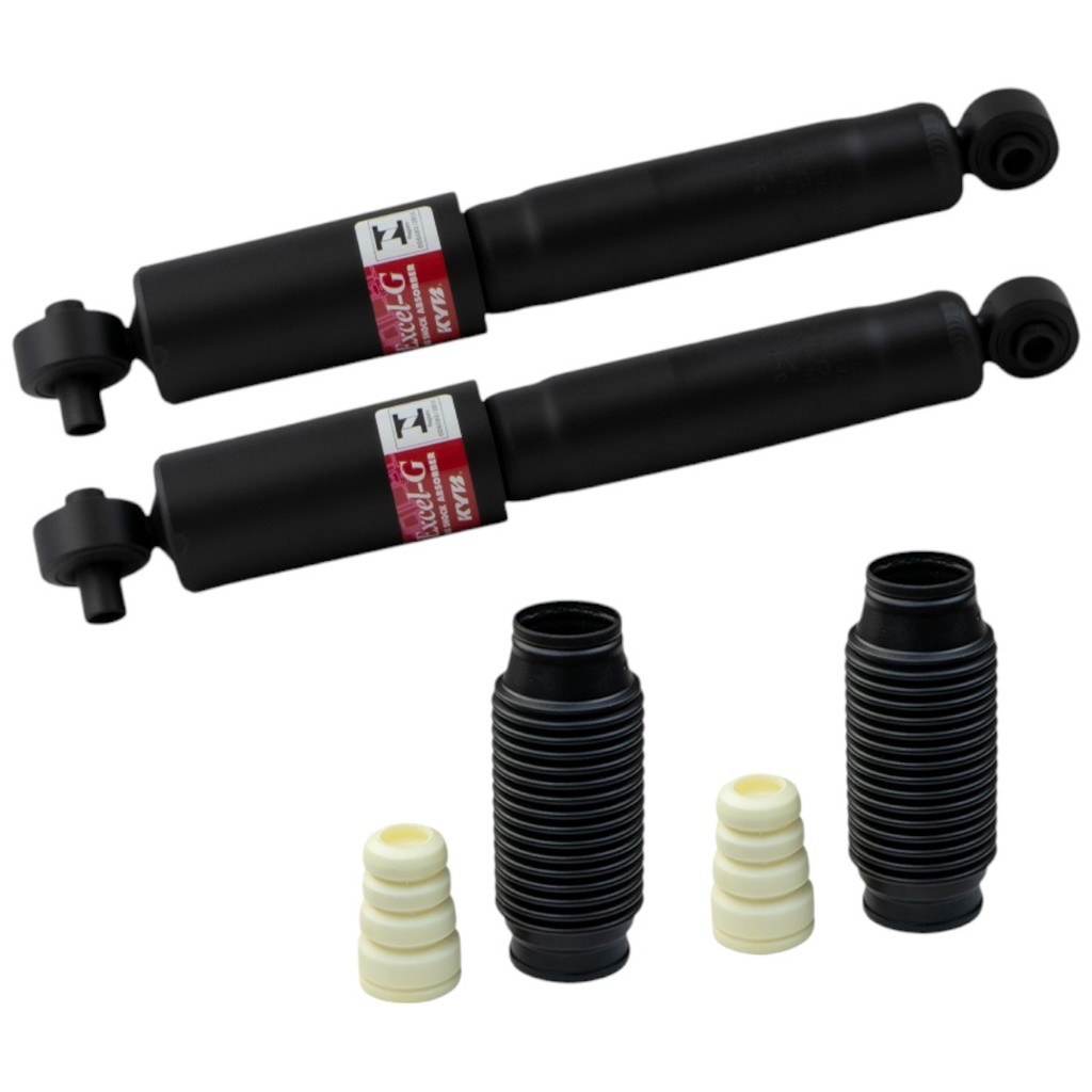 Par Amortecedor + Kit Suspensao Coifa Batente Traseiro Kyb Para Kia Soul 1.6 2009-2015 Original Kayaba