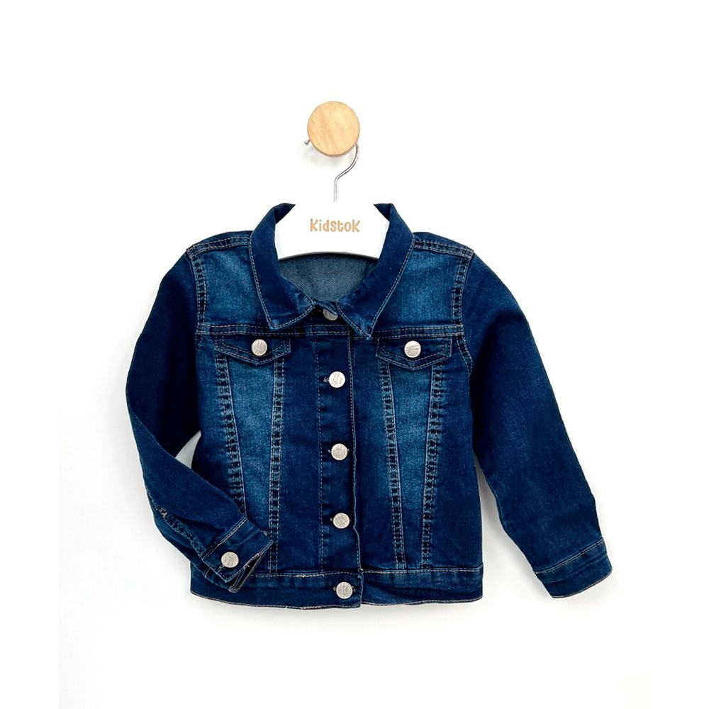 Jaqueta Menina Jeans Botões - Mania Jeans