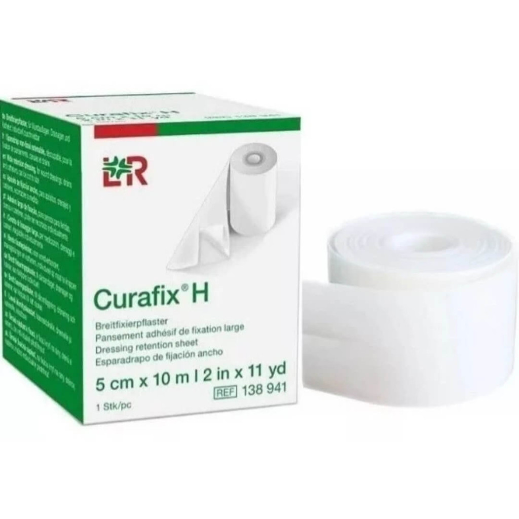 Fita Adesiva Elástica Curativo Cirúrgico Curafix H