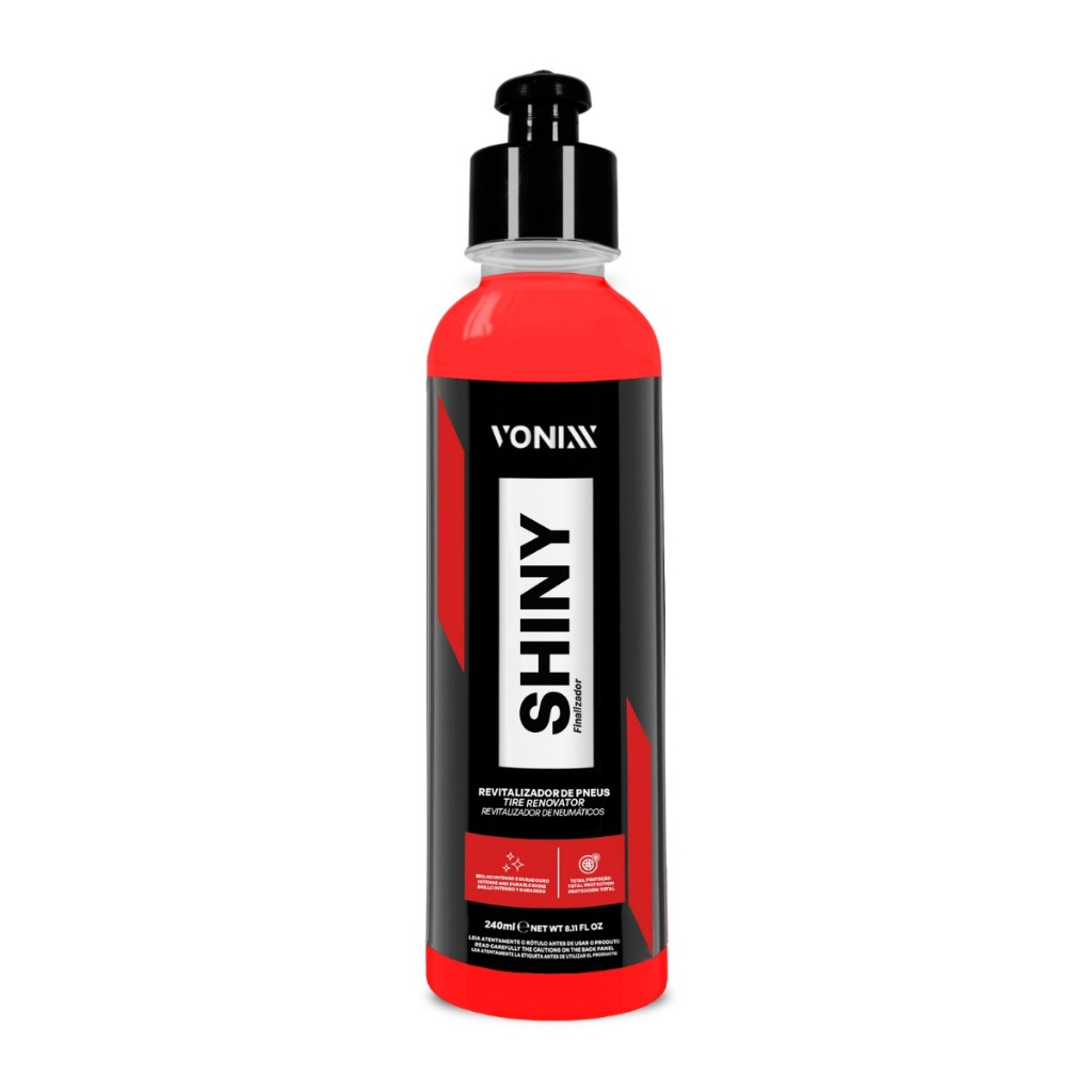 Revitalizador Pneu Pretinho Brilho Shiny Longa Duração