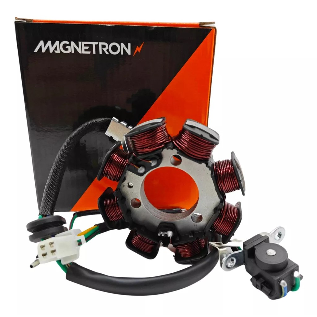 ESTATOR HONDA CG TITAN 2003 2004 FAN NXR 125 Bros MAGNETRON ORIGINAL 1o LINHA