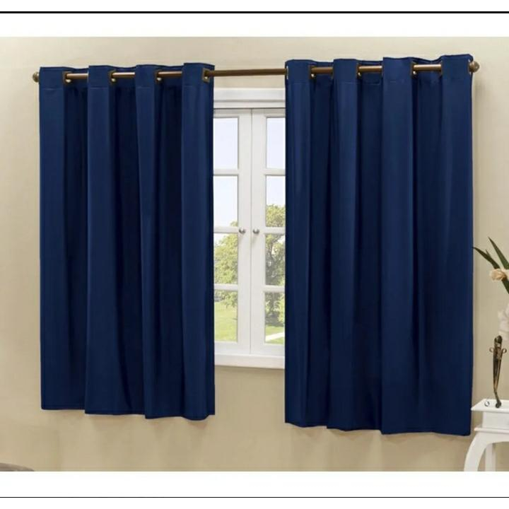 Cortina Blackout PVC 2,20 M X 1,30 M Corta 100% a Luz Sala Quarto Cozinha