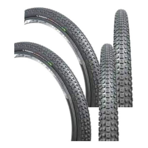 Par Pneu Bike Cinborg Aro 29x2.10 Fox Parrudo Cravo (54-559) Cor Preto