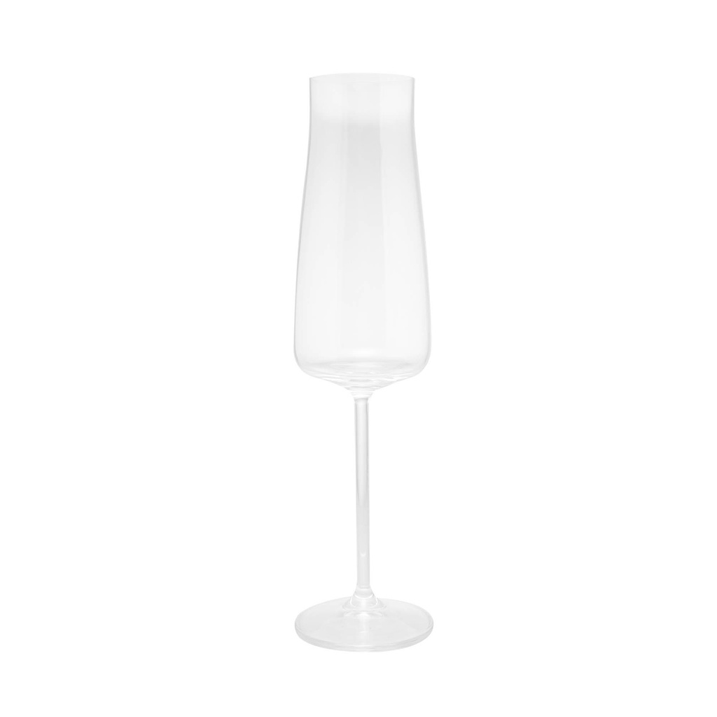 6 Taças Wolff Alex de Champanhe de Cristal Ecológico 210ml