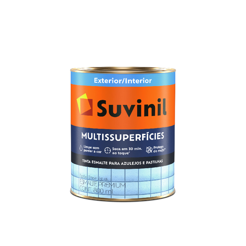 Esmalte Multissuperfícies Acetinado Várias Cores 0,8L Suvinil