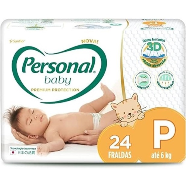 Fralda Personal Baby Premium Protection Jumbo