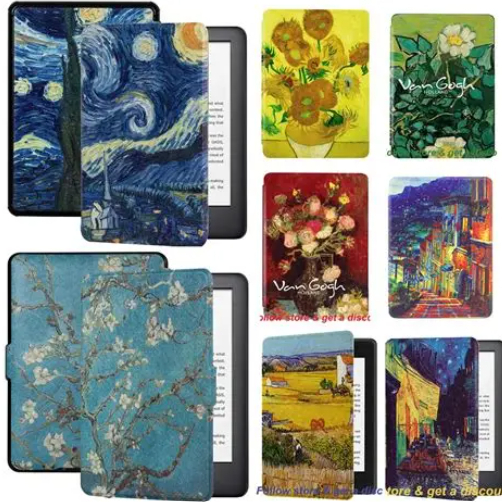 Capa de Case para Amazon Pintado kindle 11ª/12ª geração C2V2L3/RS23CV 6.0 Polegadas