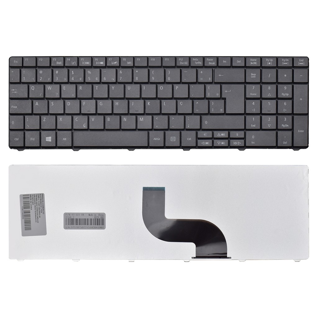 Teclado para Notebook Acer Aspire E1-531-2644 | Preto ABNT2