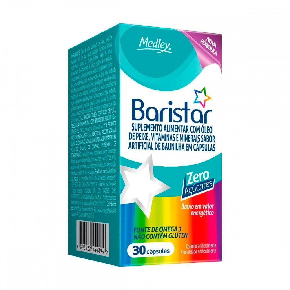 Baristar Sabor Baunilha Com 30 Cápsulas Gelatinosas