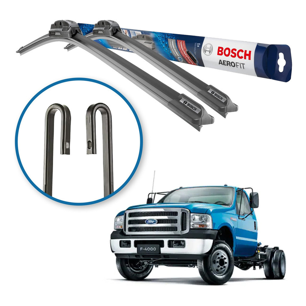 Palheta Limpador Parabrisa Original Bosch Ford F 4000 1998 a 2011