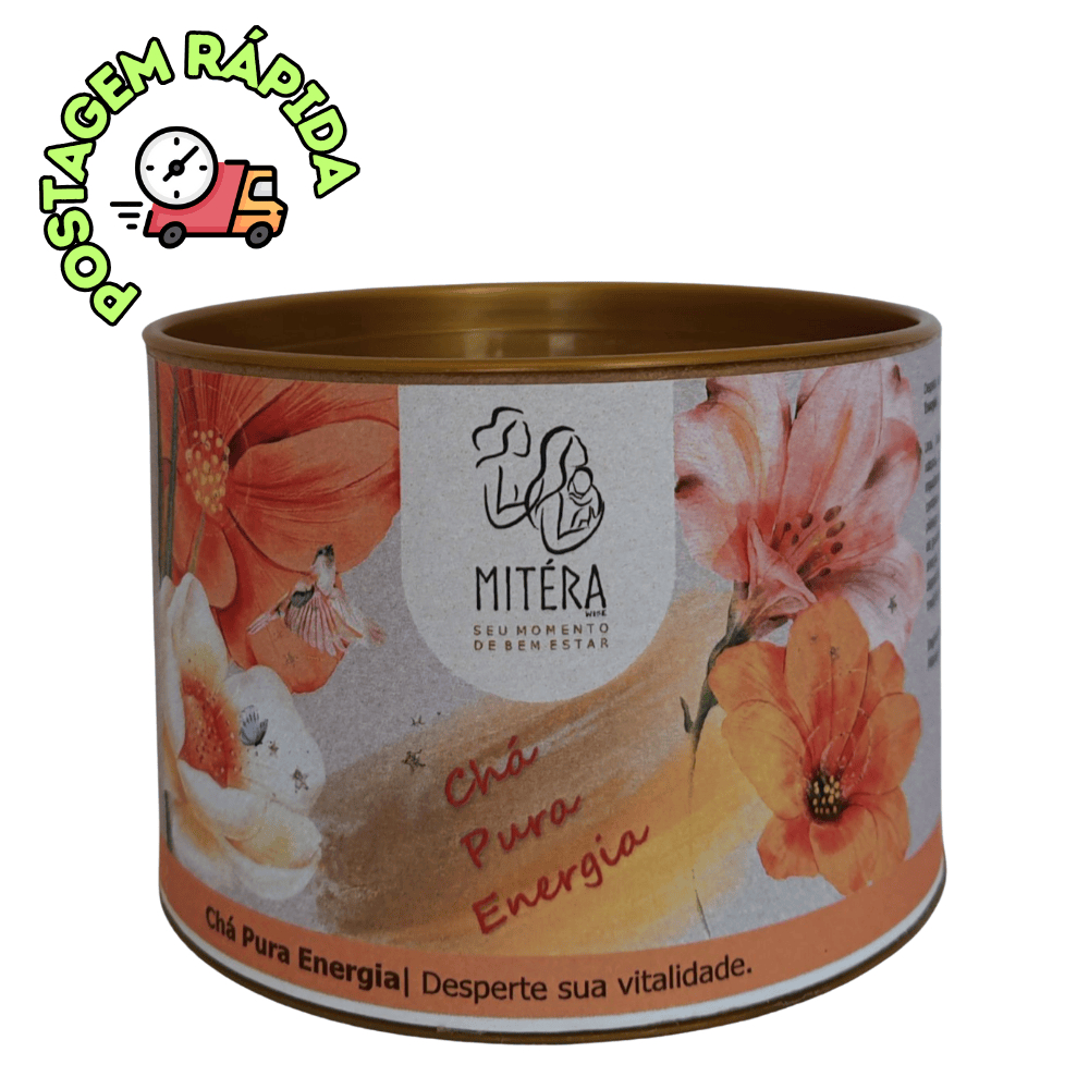 Chá Mitéra Wise - Pura Energia. Pote 45g.