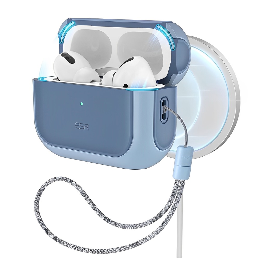 Capa Case Esr para AirPods Pro, AirPods Pro 2 Azul
