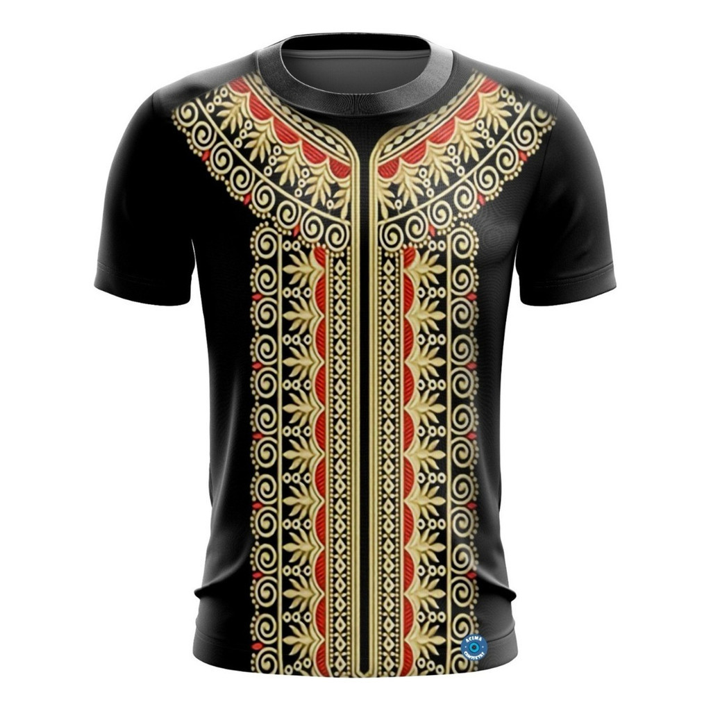Camisa Camiseta Adulto Unisex Afro Dashiki Africana --4 01