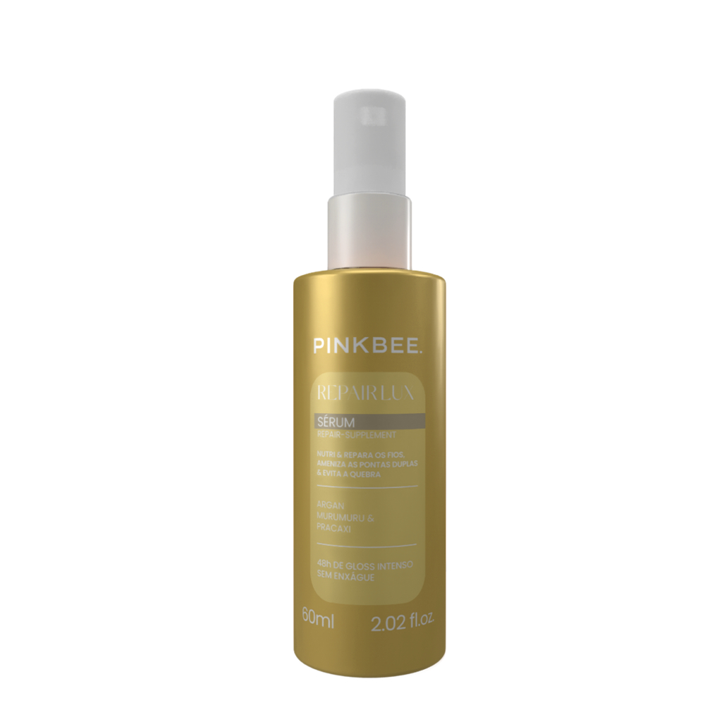 Sérum PinkeeBee Reparador Para Pontas Duplas e Dano Capilar 60ml