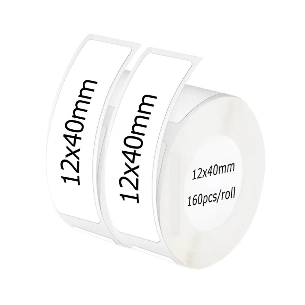 Kit 2 Rolos de Etiquetas Niimbot Termica T12*40 - 310 und