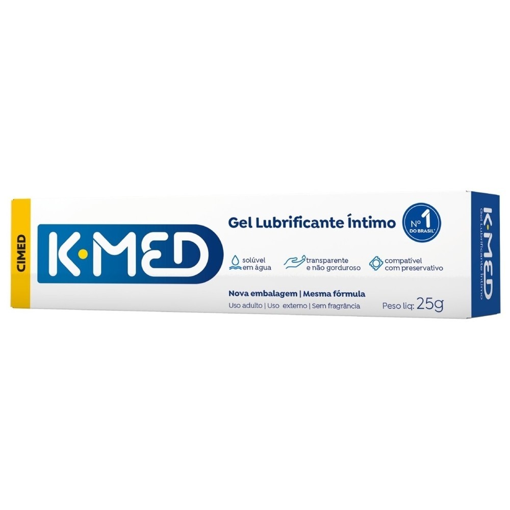 Gel Lubrificante Intimo K-med 25g