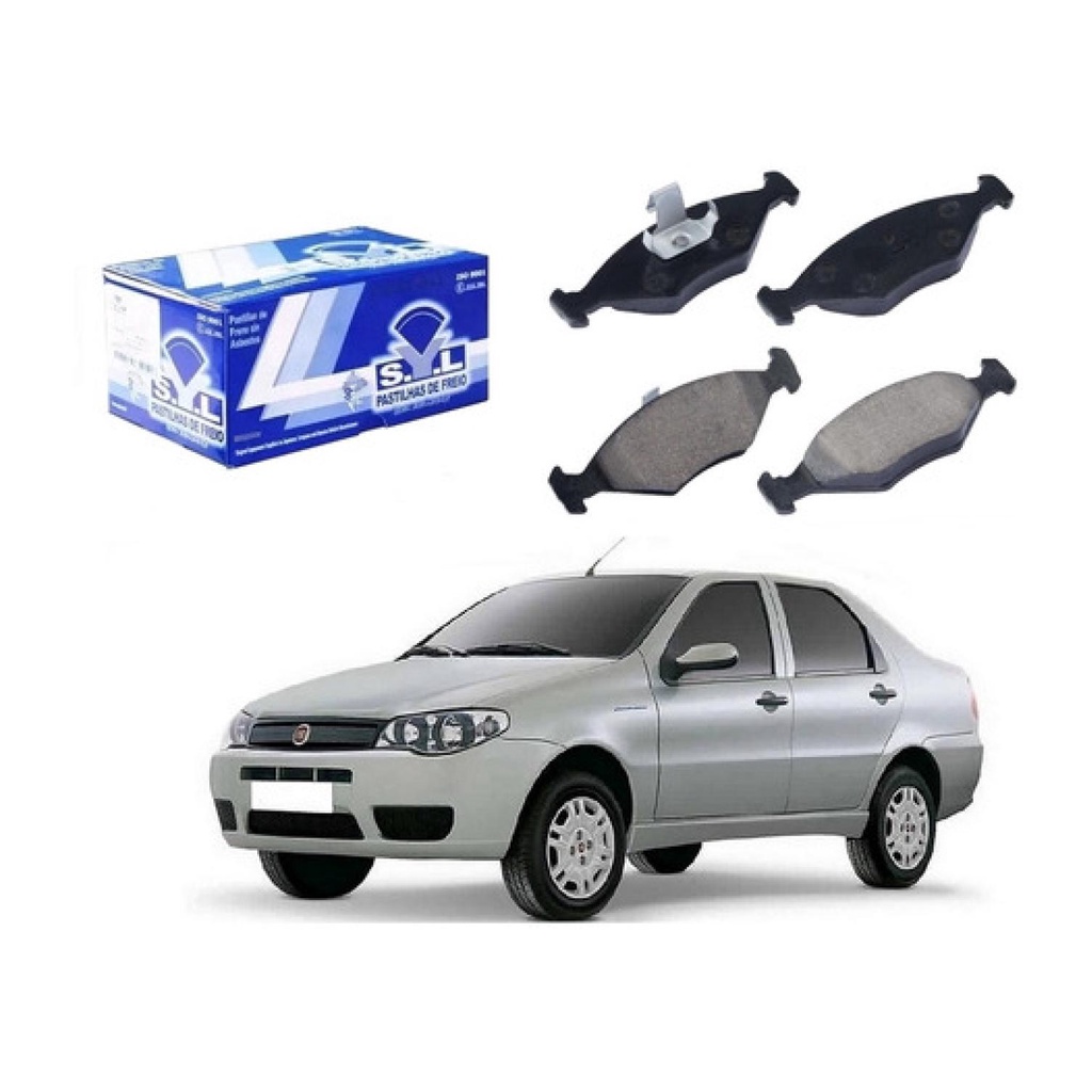 Pastilha Freio Dianteira Syl, Fiat Siena 1.0 2005