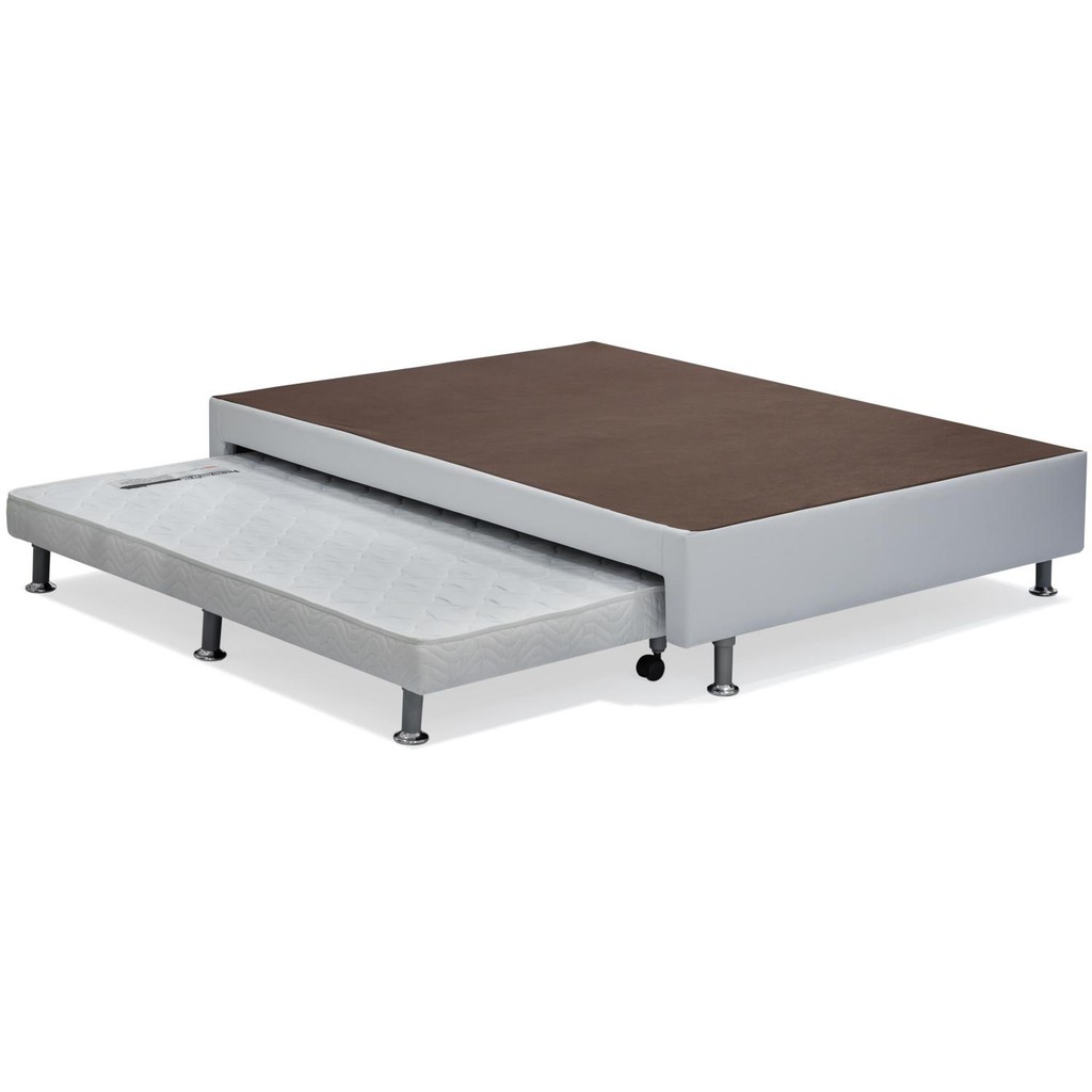 Base branca e cama auxiliar (138x188x24)