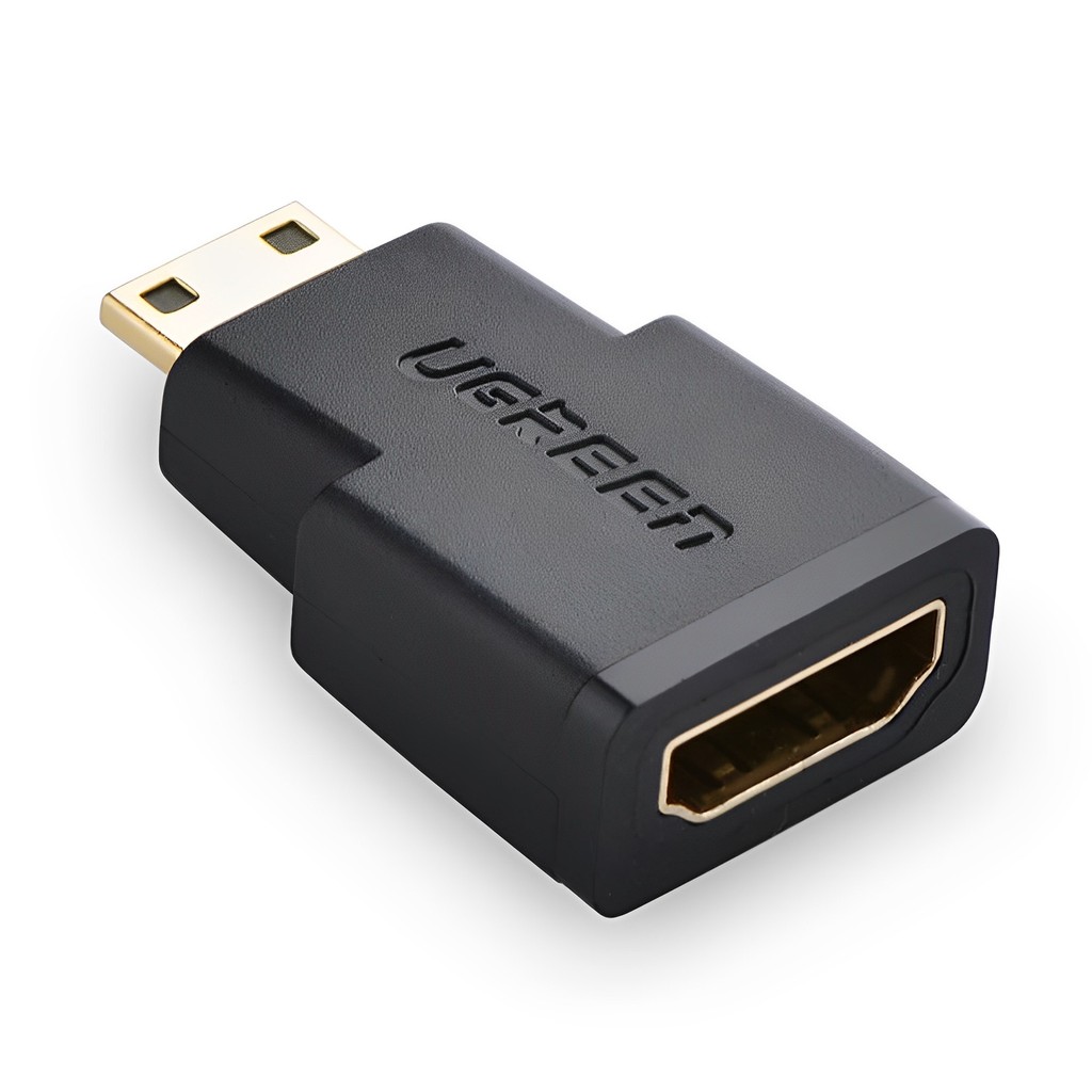Adaptador Mini Hdmi Ugreen p/Hdmi 4k Macho-Fêmea Preto