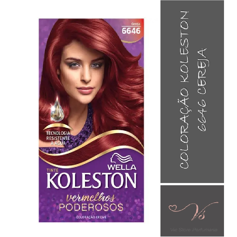 Tintura Koleston Vermelhos Poderosos -  6646 Cereja