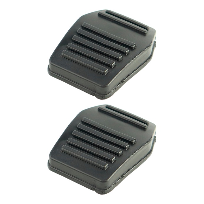 Kit Capa do Pedal da Embreagem e Freio Fiesta 1.4 16v MPI CLX Zetec 1996 1997 1998 1999 - Jogo 2 Capas para os pedais