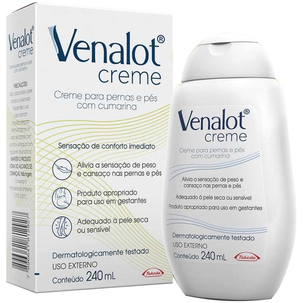 Creme para Pernas Venalot 240ml