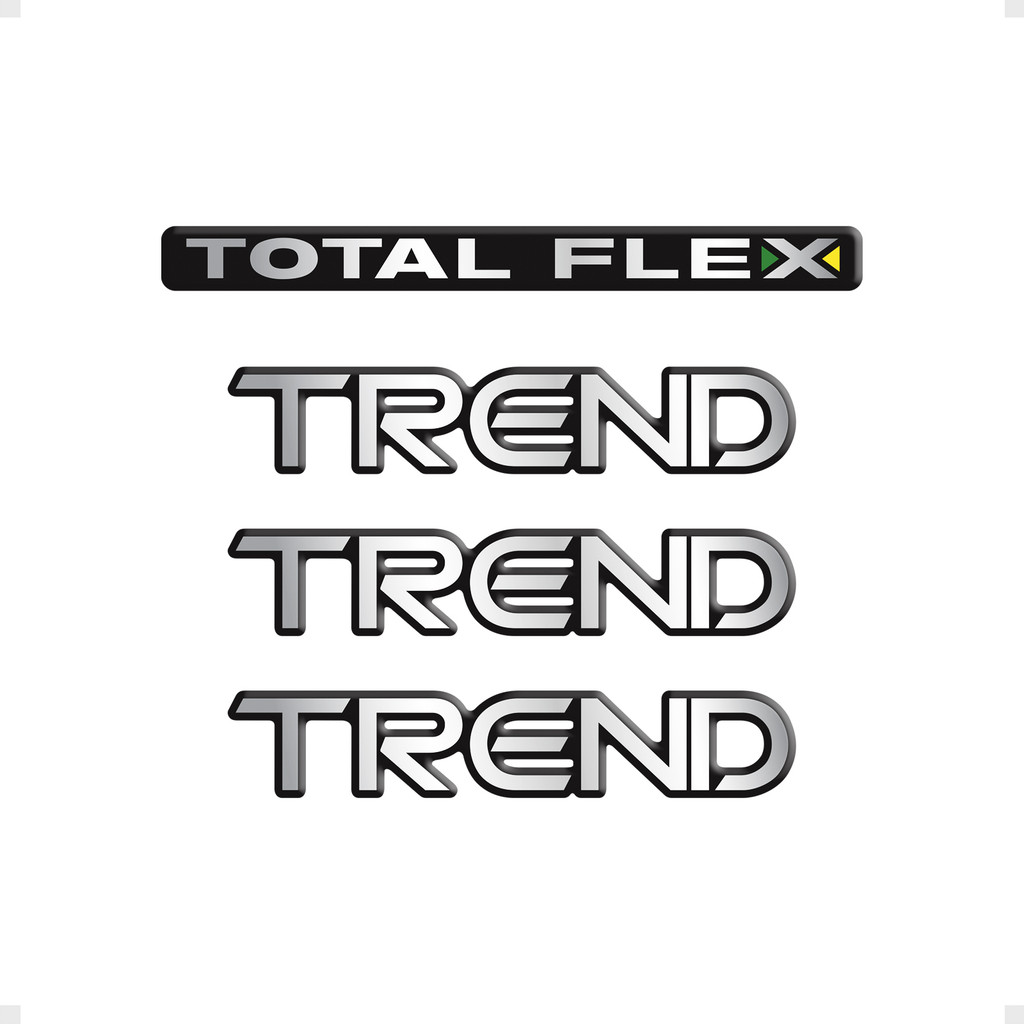 Adesivos Gol G4 Trend Emblema Total Flex Resinado - Generico