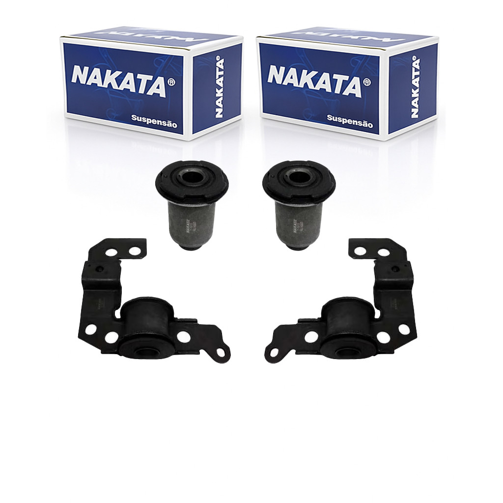 Kit 4 Bucha Bandeja Balanca Palio Weekend 2001 ate 2016 Original Nakata