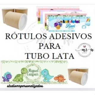 RÓTULOS PERSONALIZADOS PARA TUBOLATA 10X10