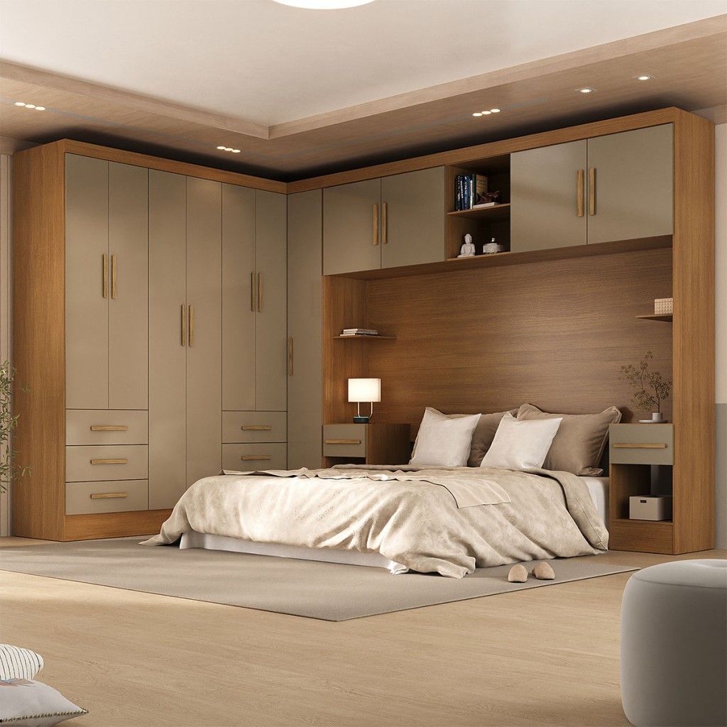 Guarda-Roupa Modulado Soberano 11 Portas 8 Gavetas - Panorama Móveis