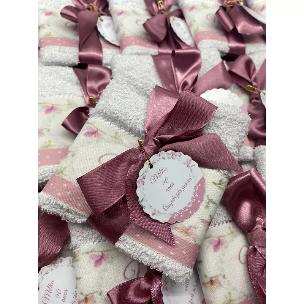 Toalhinha Para Lembrancinha Personalizada
