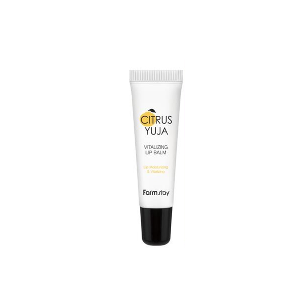 farmstay citrus yuja vitalizing lip balm 10g