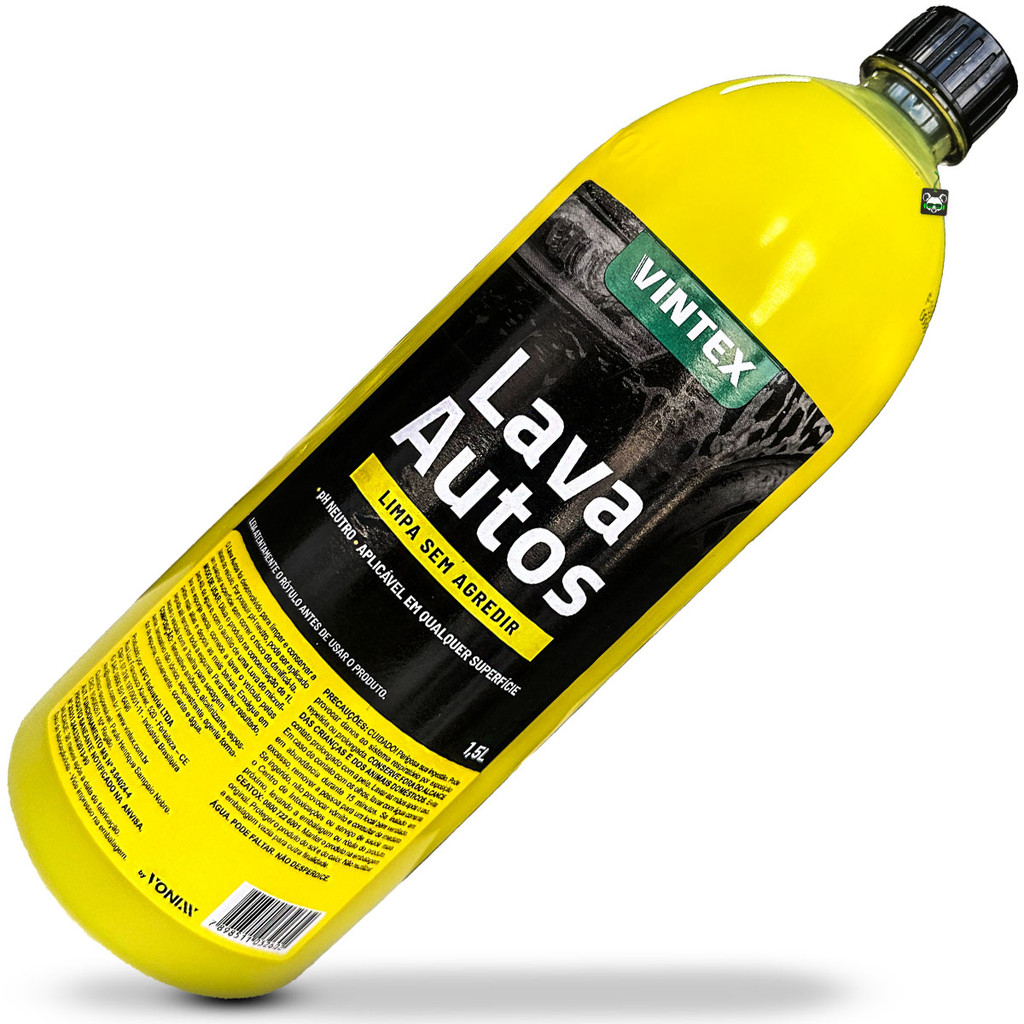 Lava Autos Shampoo Automotivo Concentrado 1,5L Vintex