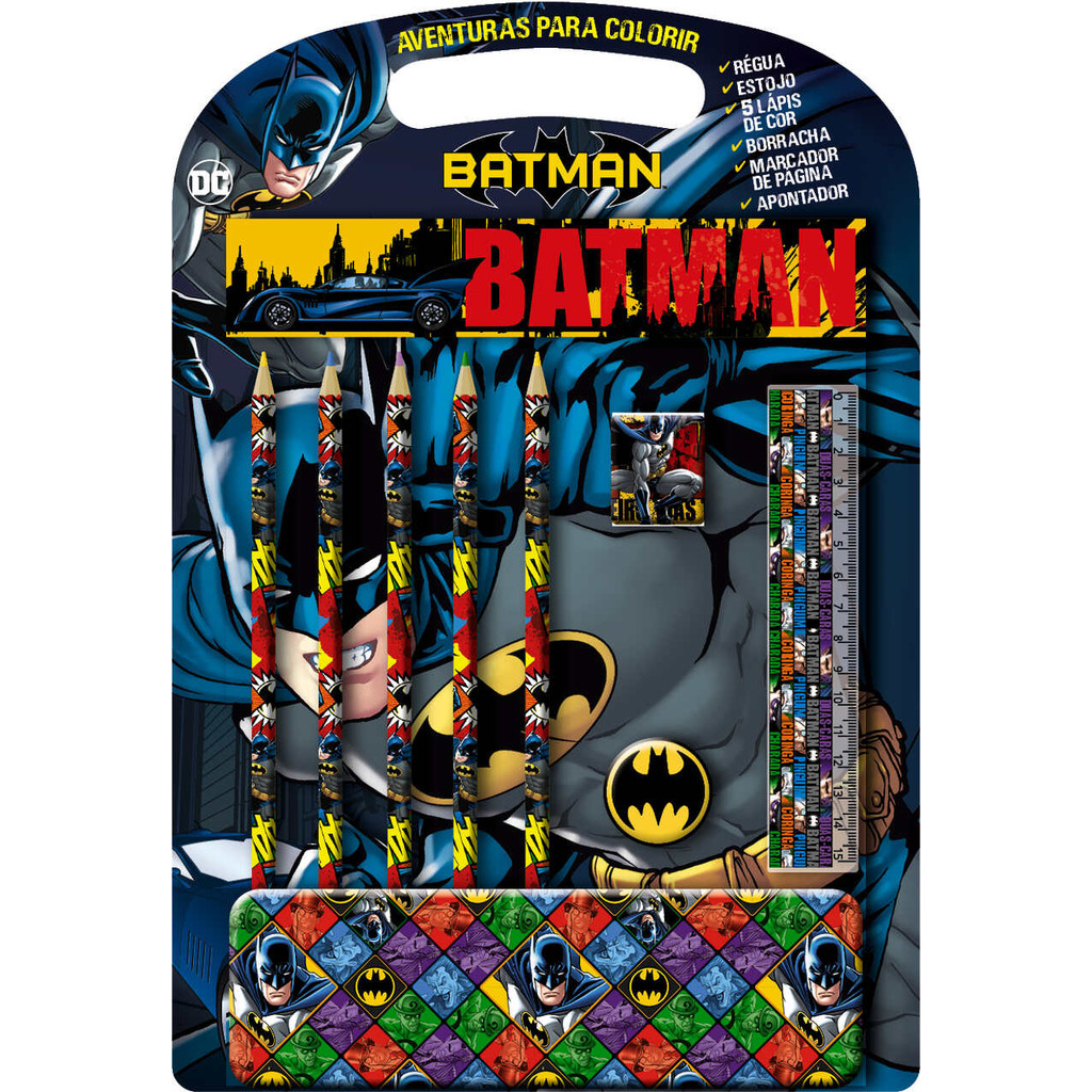 Batman Aventuras para Colorir