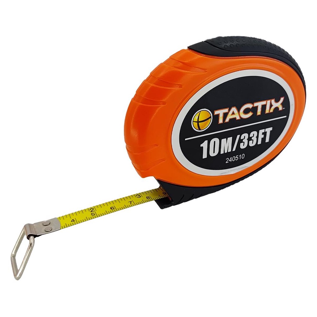 Trena de Aço 10 Metros Com Manivela (240510) - Tactix