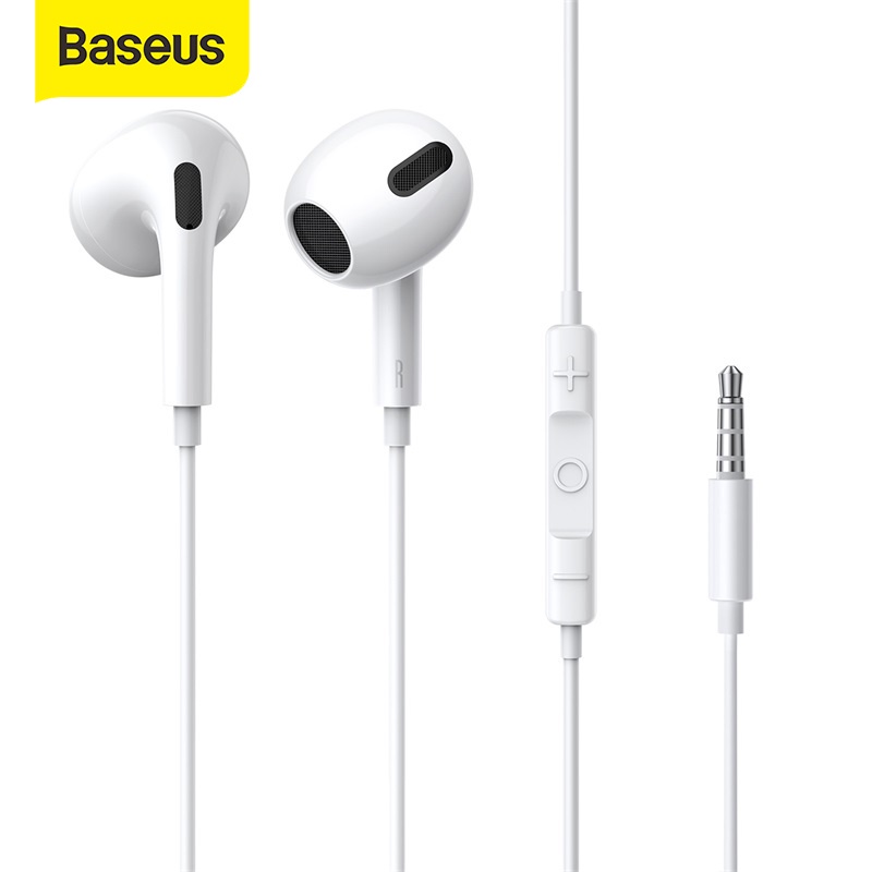 Baseus H17 Encok 3,5mm lateral Intra-Auricular Fone De Ouvido Com Fio