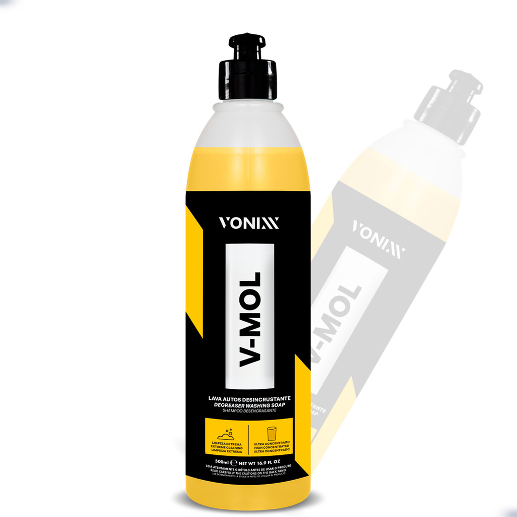 V-Mol Lava Autos Biodegradável com Aroma de Cereja Intensa, pH Básico, Concentrado, Remove Barro e Óleo Alta Performance