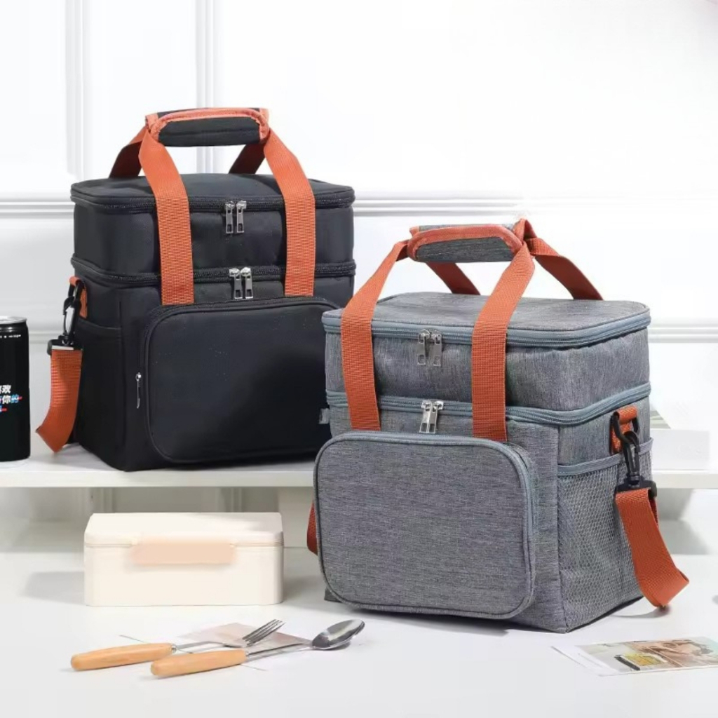 Bolsa Térmica Lancheira Grande Alta Qualidade Para Viagens Piquenique
