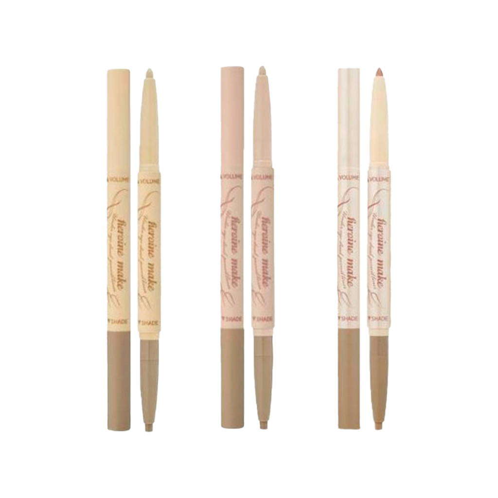 kiss me heroine make under eye dual pencil liner 3colors