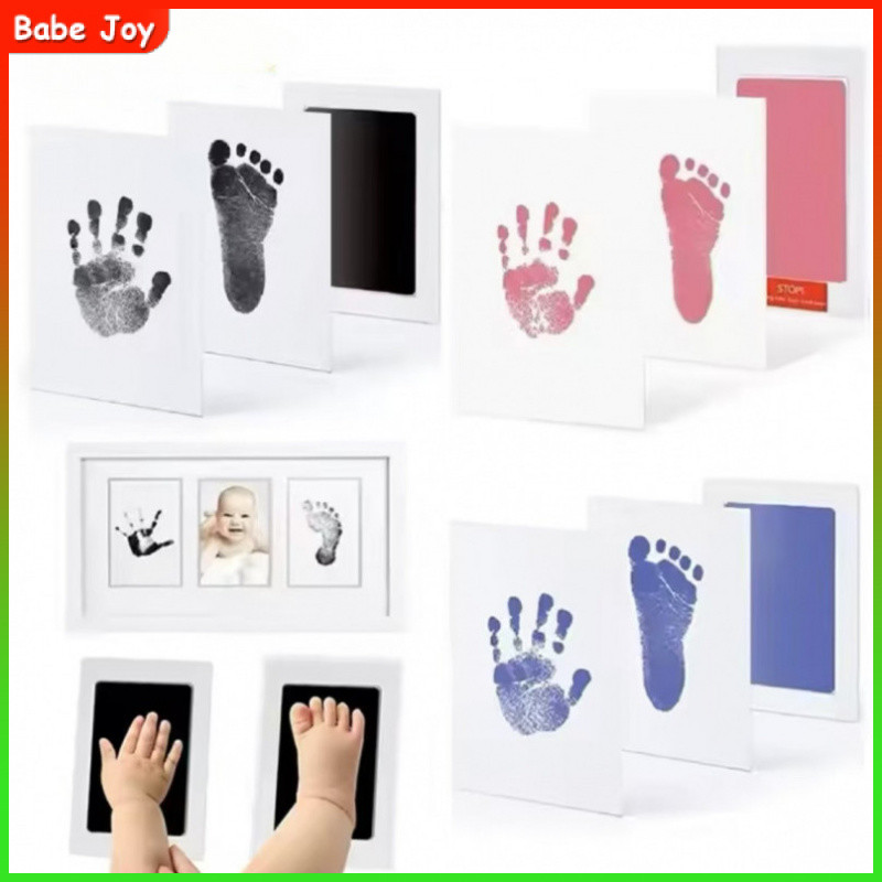 Almofadas De Tinta Para Mãos E Pegadas De Bebê , Brinquedos/Presentes Infantis , Segurança De Pintura DIY