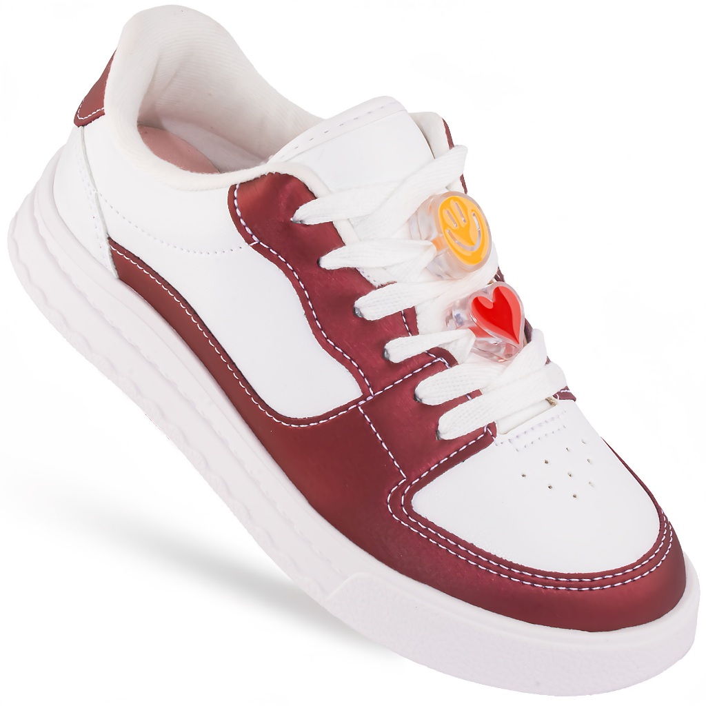 Tênis Molekinha Menina Infantil Kids 2575-107 Moda Original Cherry