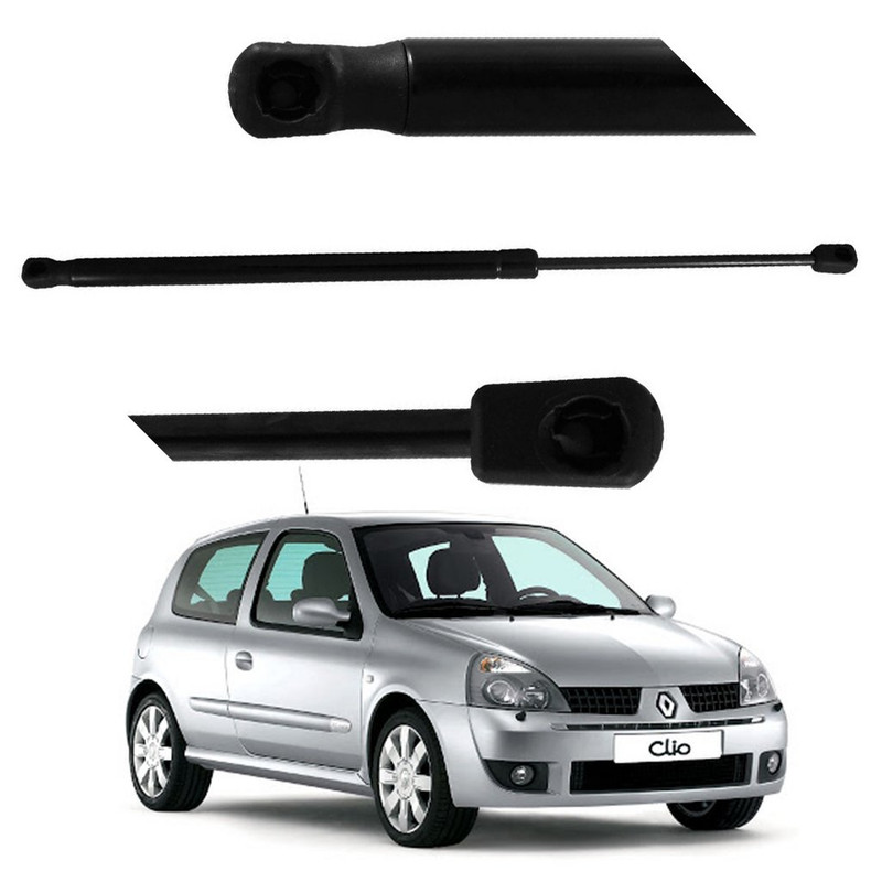 Par Amortecedor Porta Malas Tampa Traseira Renault Clio Hatch 2000 Em Diante