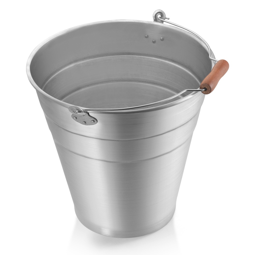 Balde Aluminio Profissional 32Cm 14L Nacional